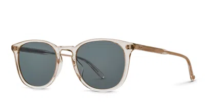 Garrett Leight Kinney Sun Beige/clear In Beige,clear