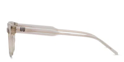 Muse Killian Clear,beige In Clear,beige