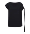 HELMUT LANG Asymmetric Sleeve Tie Top