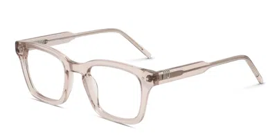 Muse Toppin Glasses Beige,clear In Beige,clear