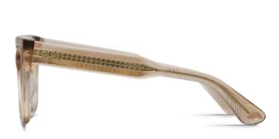 Quay Bold Type Beige,clear In Beige,clear