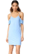 LNA Off the Shoulder Tee Dress