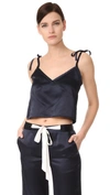 JENNI KAYNE Seam Silk Camisole