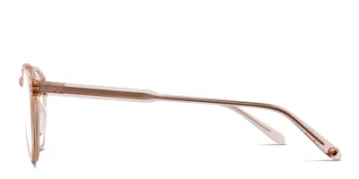 Garrett Leight Stanton Beige,clear In Beige,clear