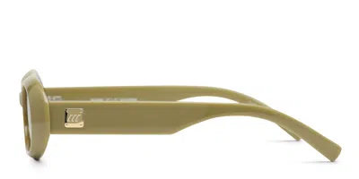 Le Specs Work It Beige In Beige