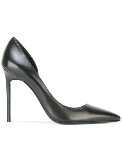 Saint Laurent Anja 105 D'orsay Pumps - Black