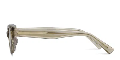 Le Specs Halcyon Beige,clear In Beige,clear