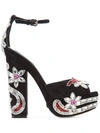 DSQUARED2 CRYSTAL-EMBELLISHED SANDALS,S17C201121211922888