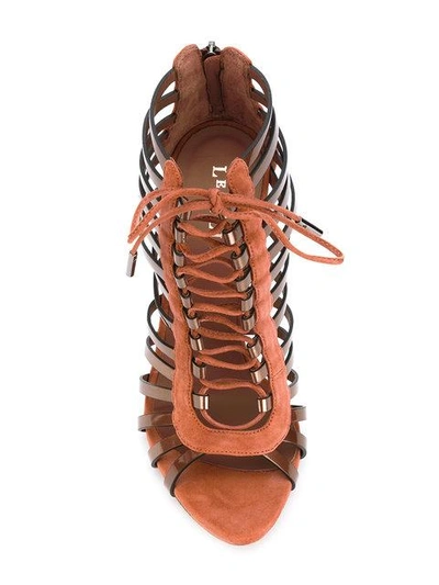 Shop Le Silla Strappy Shoe Boots