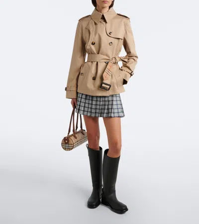 Burberry Lf Cavalier Rain Boot In Black