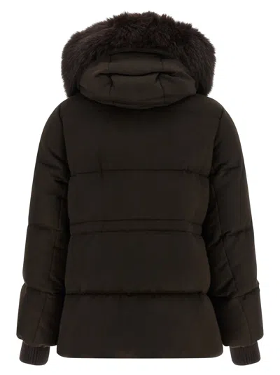 Moorer Down Jacket In Black