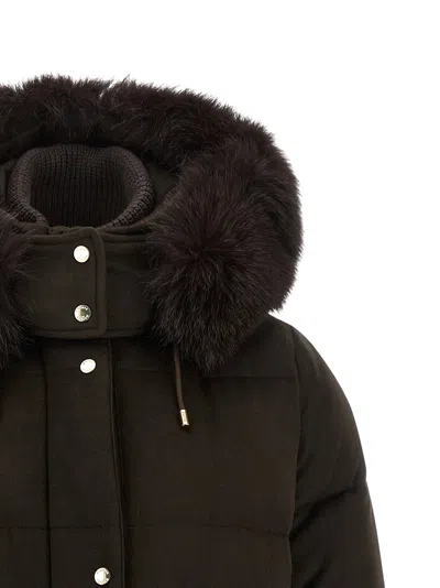 Moorer Down Jacket In Black