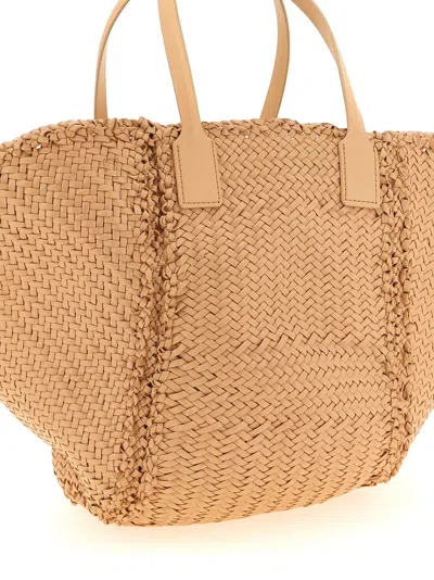 Dragon Diffusion Tote Bag In Tan