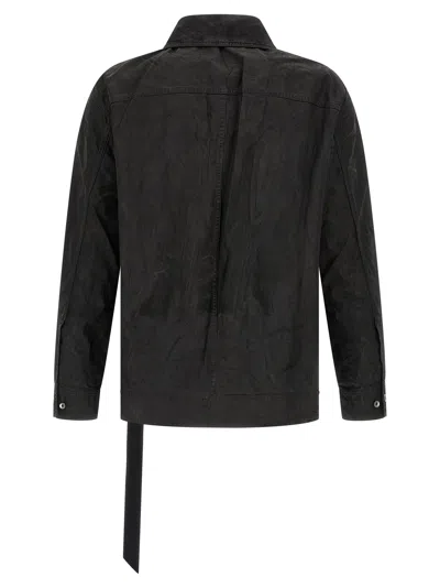Drkshdw Jumbo Worker Jacket In Black
