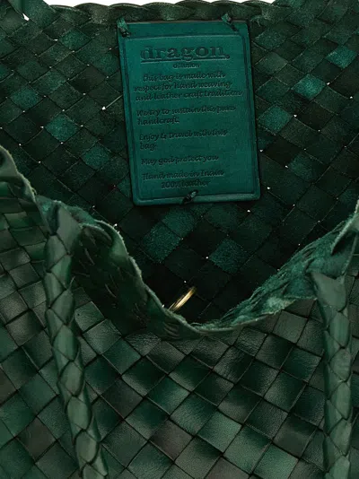 Dragon Diffusion Shoulder Bag In Green
