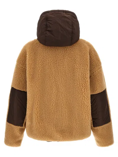 Dsquared2 Dsquared Reversible Teddy Jacket For Men In Brown