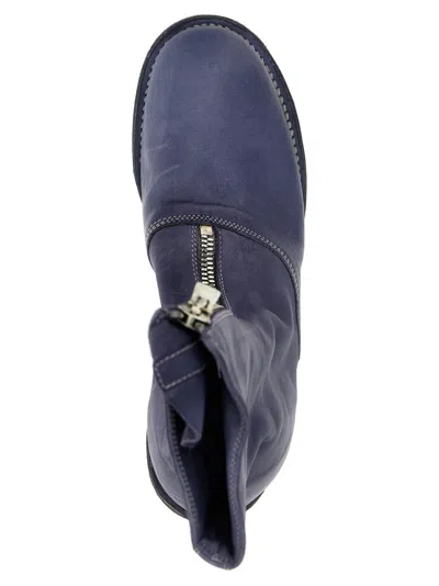 Guidi Ankle Boot In Blue