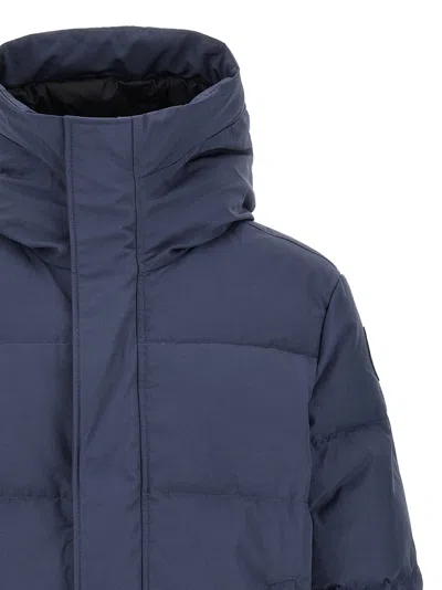 Canada Goose Down Jacket In Blue