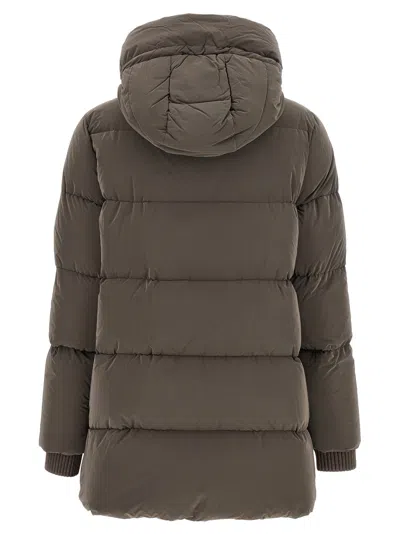Moorer Down Jacket In Gray