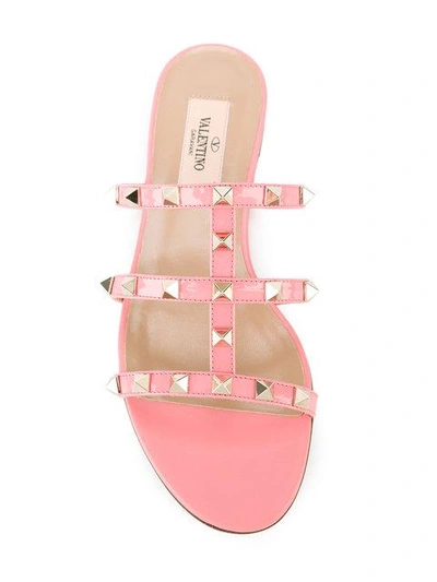 Shop Valentino Garavani Rockstud Sliders