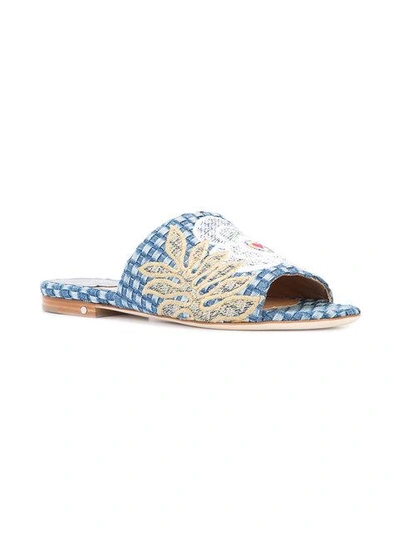 Shop Laurence Dacade Embroidered Sandals