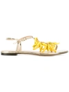 CHARLOTTE OLYMPIA 香蕉镶嵌凉鞋,S175181MCX12010926