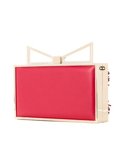 Shop Sara Battaglia Roxy Clutch - Red