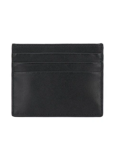 Shop Fendi Black Branded Cardholder In F0kur      Black