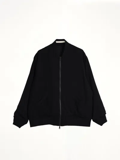 Taion Non Down Basic Reversible Studium Jacket In Black