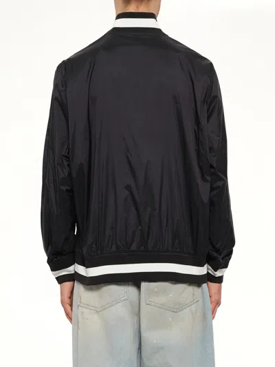 Taion Non Down Basic Reversible Studium Jacket In Black