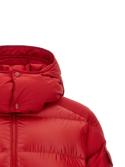 Moncler Maya Jacket Quilted Nylon Down Jacket In Multi