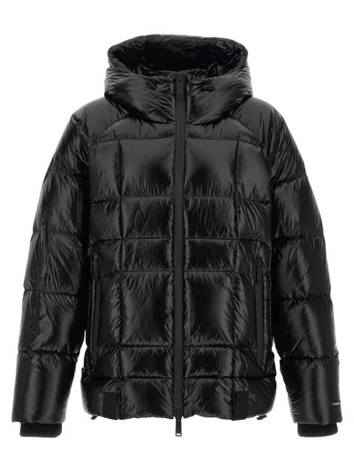 Dsquared2 3d Down Jacket In Black