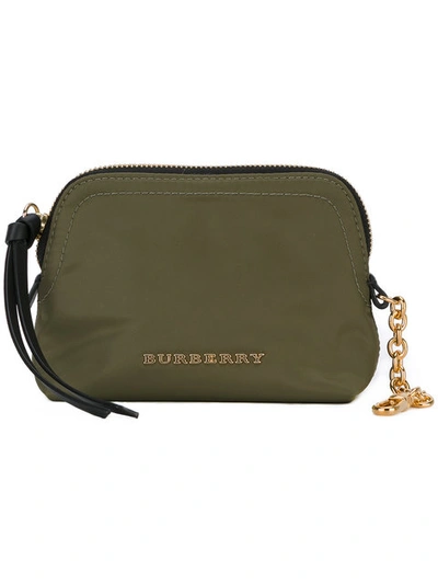 Shop Burberry Small Zip-top Technical Pouch