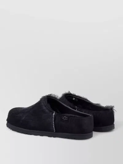 Ugg Otzo Calf-hair Loafers In Black