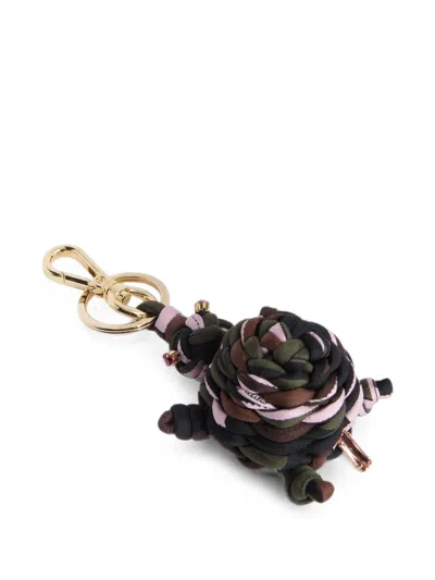 Pucci Iride-print Silk Charm In Multi