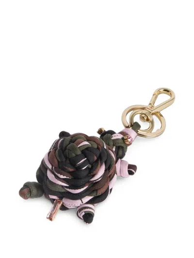 Pucci Iride-print Silk Charm In Multi
