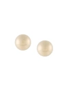 Jw Anderson Sphere Gold-plated Earrings In Yellow Gold