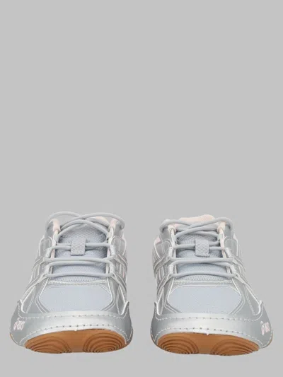 Asics Hypersync Sneaker Breathable Upper Comfortable Fit In Silver