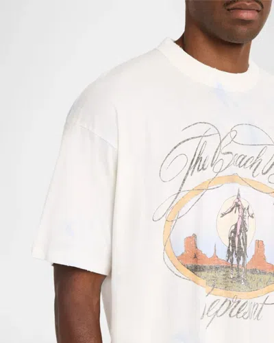Represent X Beach Boys Script Graphic-print T-shirt In White