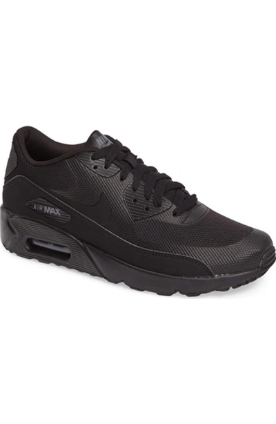 Nike Men's Air Max 90 Ultra 2.0 Essential Running Sneakers From Finish Line In  Black/ Black/ Black | ModeSens