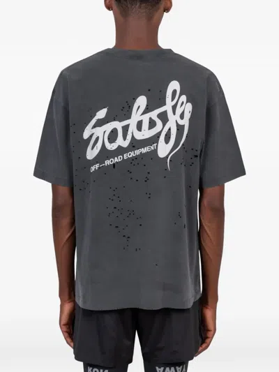 Satisfy Gray Mothtech T-shirt In Gray