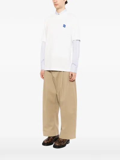 Ader Error Logo-patch T-shirt In White