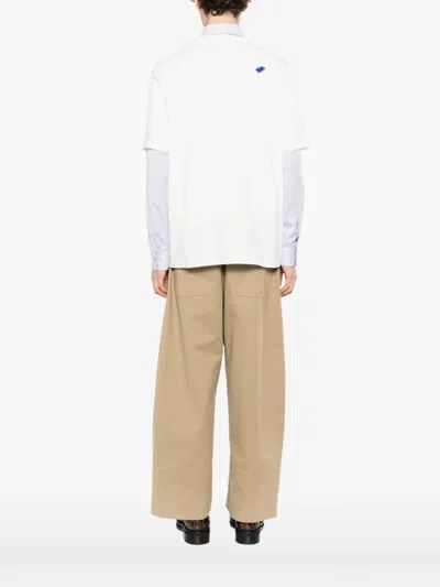 Ader Error Logo-patch T-shirt In White