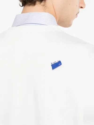 Ader Error Logo-patch T-shirt In White