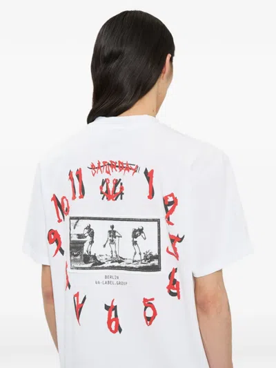 44 Label Group Time T-shirt In White