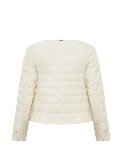 QUILTED RUFFLED JACKET