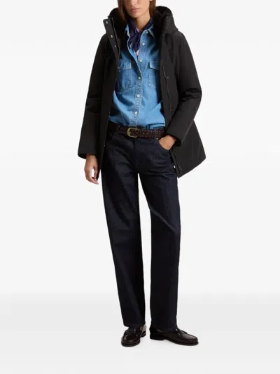 Woolrich Boulder Parka In Black