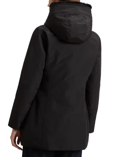 Woolrich Boulder Parka In Black