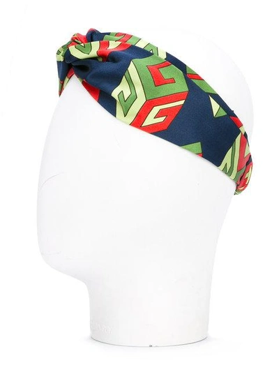 Shop Gucci Gg Wallpaper Print Headband