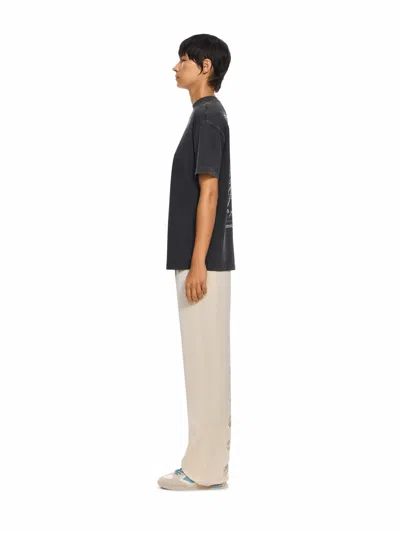 Off-white Stroke Regular T-shirt In Black